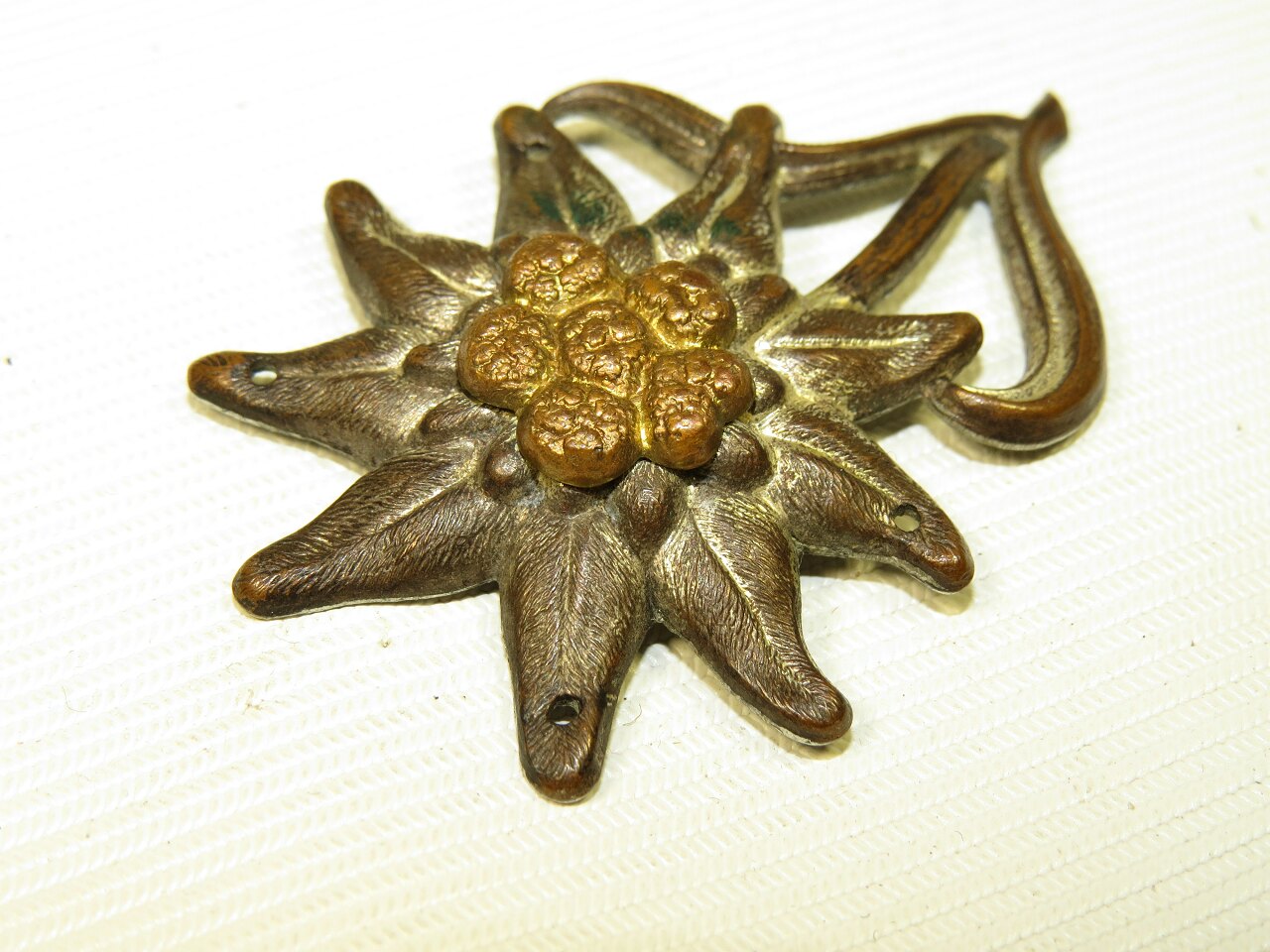 Pre War Edelweiss Badge For The Mountain Troops Cap