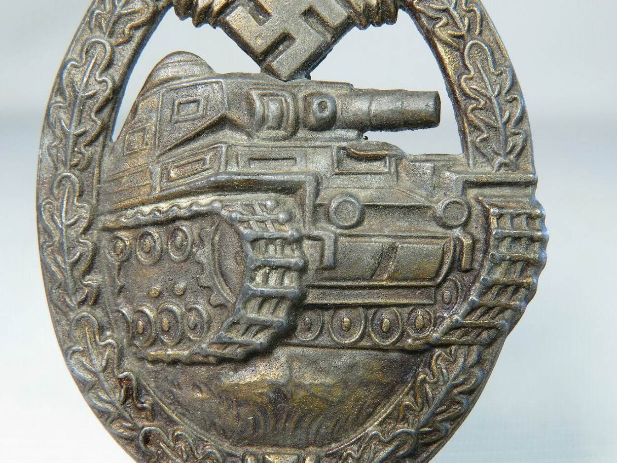 Ww Panzer Assault Badge In Bronze Pab Karl W Rster