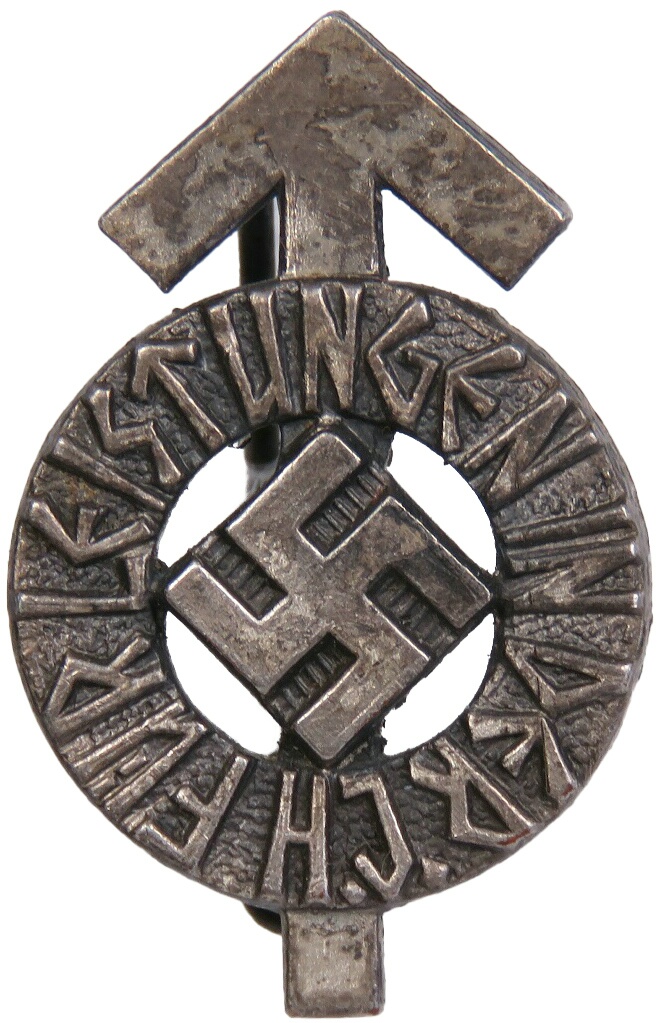 HJ Leistungsabzeichen Miniature 22 Mm HJ Proficiency Badge In