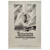 Affiche hebdomadaire du NSDAP : 