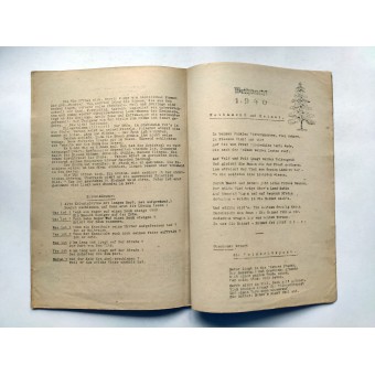 Periódico número de Navidad por Ers S Arte Abt 97. Espenlaub militaria
