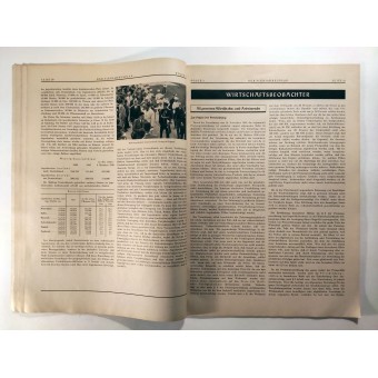 Der Vierjahresplan, 1 ° vol., Gennaio 1937 Führer dà Hermann Göring la prima istruzione. Espenlaub militaria