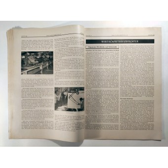 Der Vierjahresplan, 2 vol., 1937 Février. Espenlaub militaria