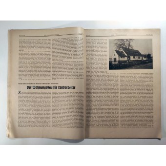Der Vierjahresplan, 4e Vol., April 1937 Duitse natie moet hun führer bedanken voor hun wil om opnieuw op te bouwen. Espenlaub militaria