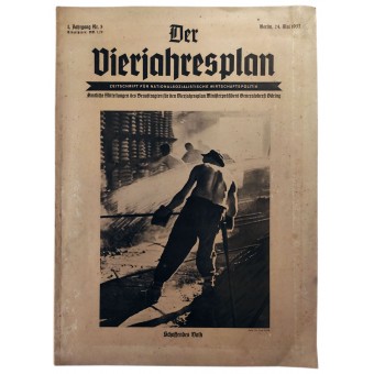 Der Vierjahresplan, 5. Jahrgang, 24. Mai 1937 Die Reichsausstellung Der schöpferische Mensch. Espenlaub militaria