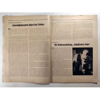 Der Vierjahresplan, 5. osa, 24. toukokuuta 1937 Reich -näyttely Luovat ihmiset. Espenlaub militaria