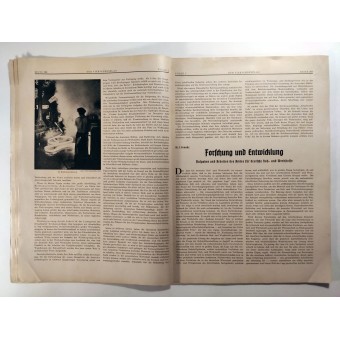 Der Vierjahresplan, 5th vol., 24 May 1937 The Reich Exhibition Creative People. Espenlaub militaria