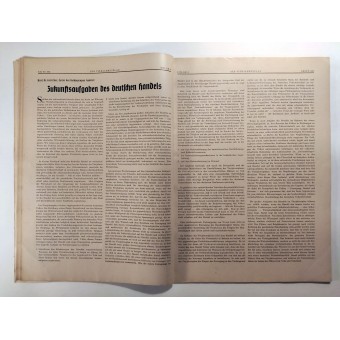Der Vierjahresplan, 6. Jahrgang, 22. Juni 1937 Die deutsch-schwedischen Handelsbeziehungen. Espenlaub militaria