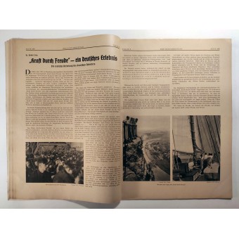 Der Vierjahresplan, 6:e vol., 22 juni 1937 De svensk-tyska handelsförbindelserna. Espenlaub militaria