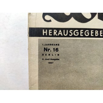 Die Wehrmacht, 16 изд., июнь 1937. Espenlaub militaria