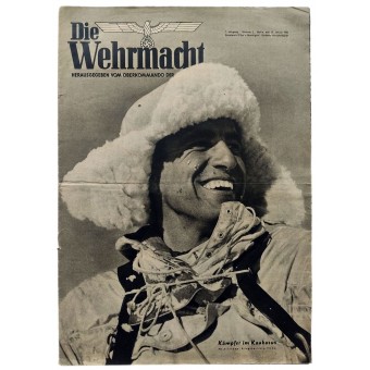 Die Wehrmacht, 2º vol., Enero de 1943 combatientes en el Cáucaso. Espenlaub militaria