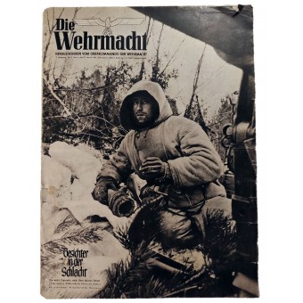 Die Wehrmacht, nr 3 jan 1943 Slaget i ansiktet, den första cigaretten efter det sista skottet. Espenlaub militaria