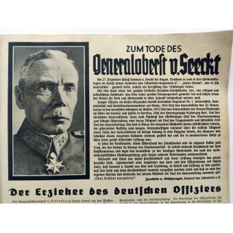 Die Wehrmacht, 5 ° vol., Gennaio 1937 Il tedesco Wehrmacht per la scorta nel 1937. Espenlaub militaria