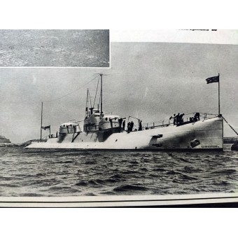 Die wehrmacht # 8 februari 1937 De Spaanse nationale vloot voor Malaga. Espenlaub militaria