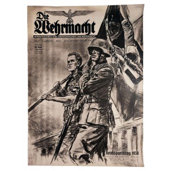 Die Wehrmacht, vol. 17, septiembre de 1938. Espenlaub militaria