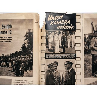 Die Wehrmacht, vol. 17, septembre 1938. Espenlaub militaria