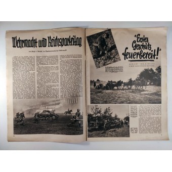 Die Wehrmacht, vol. 17, septiembre de 1938. Espenlaub militaria