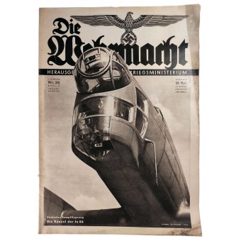 Die Wehrmacht, vol. 25, novembre 1937. Espenlaub militaria