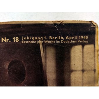 Erika, vol. 18, abril de 1940. Espenlaub militaria