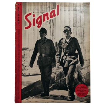 Signal, 11:e vol., juni 1941 Tyska soldater på Akropolis. Espenlaub militaria