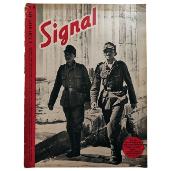 Signal, 11th vol., June 1941 German soldiers on the Acropolis. Espenlaub militaria