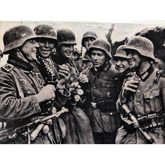 Signal, 11th vol., June 1941 German soldiers on the Acropolis. Espenlaub militaria