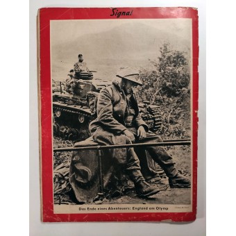 Signal, 11:e vol., juni 1941 Tyska soldater på Akropolis. Espenlaub militaria