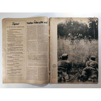 Signal, 17:e vol., september 1941. Espenlaub militaria