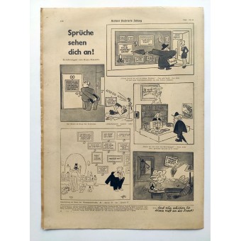 Le Berliner Illustrierte Zeitung, 11 vol., Mars 1942. Espenlaub militaria