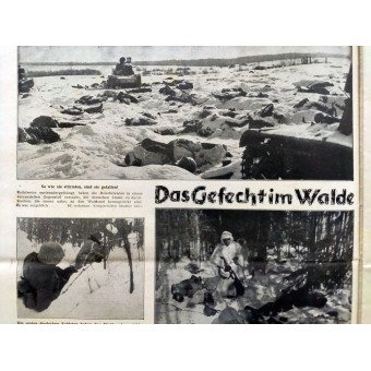 El Berliner Illustrierte Zeitung, 13 vol., Abril de 1942. Espenlaub militaria