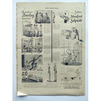 El Berliner Illustrierte Zeitung, 13 vol., Abril de 1942. Espenlaub militaria