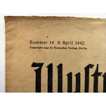 Le Berliner Illustrierte Zeitung, 14 vol., 1942 Avril. Espenlaub militaria