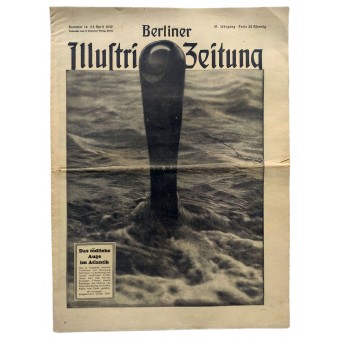 The Berliner Illustrierte Zeitung, №16 april 1942 Het dodelijke oog in de Atlantische Oceaan. Espenlaub militaria
