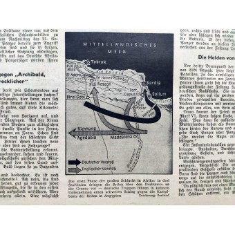 Le Berliner Illustrierte Zeitung, №16 Avril 1942, lœil mortel dans lAtlantique. Espenlaub militaria