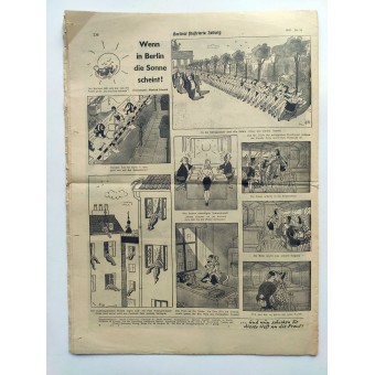 Il Berliner Illustrierte Zeitung, №16 aprile 1942 Locchio mortale in Atlantico. Espenlaub militaria