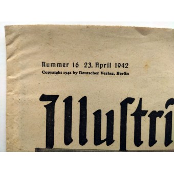 El Berliner Illustrierte Zeitung, №16 de abril de 1942, el ojo mortal en el Atlántico. Espenlaub militaria