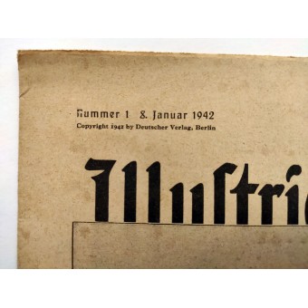 El Berliner Illustrierte Zeitung, primero vol., Enero 1942. Espenlaub militaria