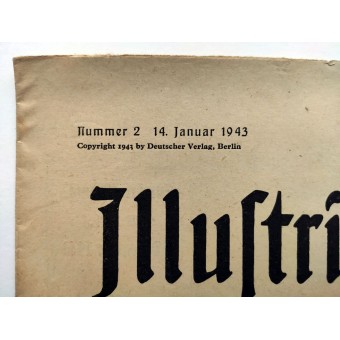 Il Berliner Illustrierte Zeitung, 2 ° vol., Gennaio 1943. Espenlaub militaria