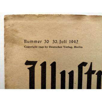 El Berliner Illustrierte Zeitung, 30 vol., Julio de 1942. Espenlaub militaria