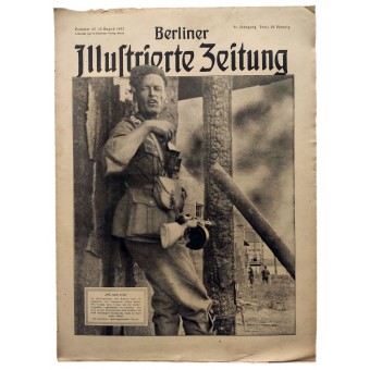 The Berliner Illustrierte Zeitung, 32nd vol., August 1942. Espenlaub militaria