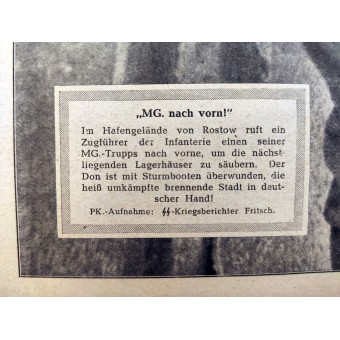 Berliner Illustrierte Zeitung, 32. osa, elokuu 1942. Espenlaub militaria