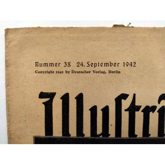 Berliner Illustrierte Zeitung, 38. osa, syyskuu 1942. Espenlaub militaria