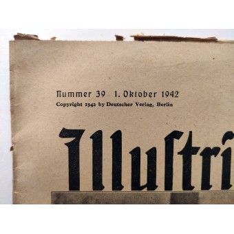 Berliner Illustrierte Zeitung, 39:e vol., oktober 1942. Espenlaub militaria
