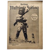 The Berliner Illustrierte Zeitung, 3e vol., janvier 1942 Le soldat japonais de la jungle dans les marécages fiévreux de Malaisie