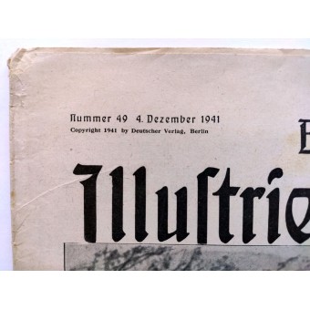 Die Berliner Illustrierte Zeitung, №49. Dezember 1941 Das Jaila-Gebirge auf der Krim wurde überquert. Espenlaub militaria