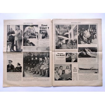 El Berliner Illustrierte Zeitung, №49 Dic 1941 Montañas jaila en Crimea se cruzaron. Espenlaub militaria