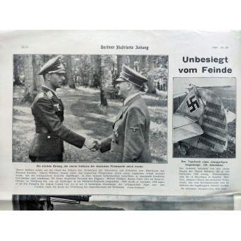 El Berliner Illustrierte Zeitung, №49 Dic 1941 Montañas jaila en Crimea se cruzaron. Espenlaub militaria