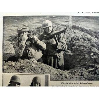 El Berliner Illustrierte Zeitung, 4 vol., Enero 1943. Espenlaub militaria