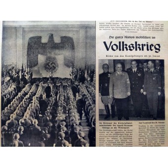 De Berliner-illustratorte Zeitung, 6e vol., Februari 1943. Espenlaub militaria
