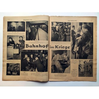 El Berliner Illustrierte Zeitung, 6 vol. De febrero de 1943. Espenlaub militaria